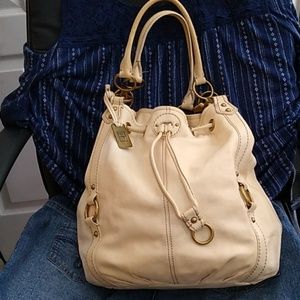 FRYE Italian Leather Vintage XL Hobo Bag👜👢